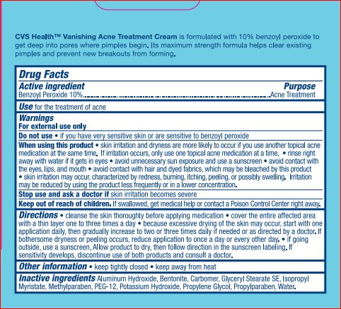 Acne Treatment Benzoyl